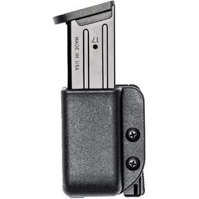OWB Single Mag Pouch for Glock 20, 21, 29, 30, 40, 41 & More - USA Made - Signature Single Magazine Carrier with Tek-Lok Belt Attachment Clip by Blade-Tech Holsters