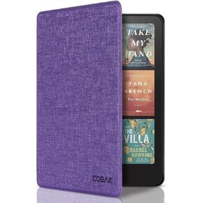 CoBak Case for Kindle Paperwhite 12th Gen 2024 (7") & Kindle Colorsoft Signature Edition - All New PU Leather Cover with Auto Sleep Wake Feature for Kindle Paperwhite Signature 2024 Released