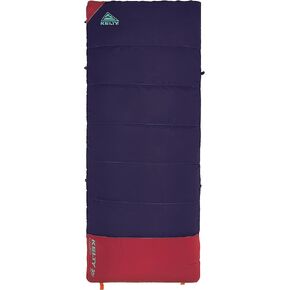 Kelty Camping-and-Hiking-Equipment Kelty Callisto Kids 30 Degree Synthetic Insulated Sleeping Bag, Soft Shell, Stuff Sack Included for Boys and Girls