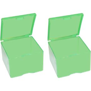 MTM CAST1-16 Cast Bullet Box, 2 Pack, USA Made, Clear Green