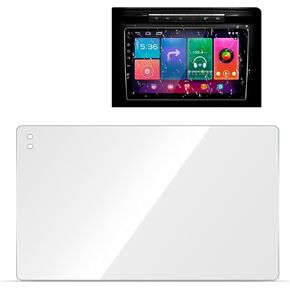 Central Control Navigation Screen Film, Flexible HD Waterproof Anti-scratch Sensitive Touch Film, 9" x 8.54" x 5.08 "Adsorption Installation Accessories for Cars (Transparent)
