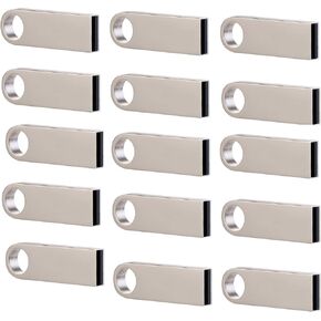 USB 128MB Flash Drive 50 Pack 128MB Mini USB Flash Drive 128MB Thumb Drive USB Drives 50 Pack Pen Drive USB Memory Drive 128MB Bulk USB Flash Drives 50 Pack(Silver, Without Logo)