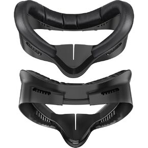 VR Facial Interface Face Pad Cover for Meta/Oculus Quest 3S Accessories, Comfort PU Cotton Cushion Replacement, Not fit Quest 3
