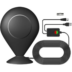 TV Antenna Indoor,TV Antenna for Smart TV Indoor,Rewave TV Antenna for Local Channels,Digital Antenna for Smart TV Indoor,400+ Miles Long Range HD TV Antenna,Magic Stick TV Antenna