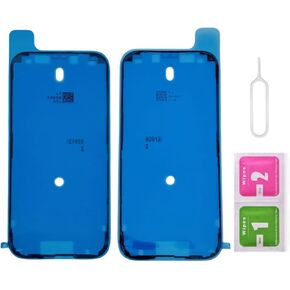 2 Pack for iPhone 16 Pro Max LCD Display Adhesive OEM Original Waterproof Adhesive Tape Stickers Glue for iPhone 16 Pro Max 6.9 inch A3297 Front Housing Frame Sticker Tape(16 Pro Max)