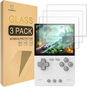 Mr.Shield Screen Protector compatible with Trimui Brick [Tempered Glass] [3-Pack] [Japan Glass with 9H Hardness]