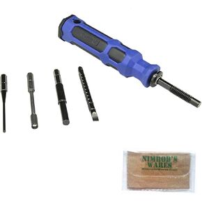 Nimrod's Wares NcStar Pro Tool 5-Tools Compatible with Glock VTGLPRO Bundle with Microfiber Cloth