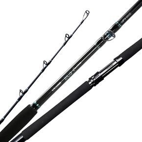 Okuma ECS Custom Hybrid Carbon Glass UFR Tip Saltwater Rods, ECS-C-601M,Black
