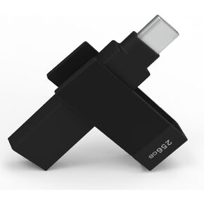 Apple MFi Certified 1 TB Black 2-in-1 USB Type A & C, iXflash Backup Flash Drive for iPhone, iPad & Computer, Photo Stick for iPhone, External iPhone Flash Drive Storage