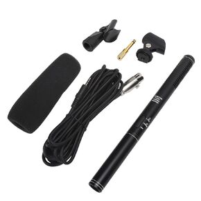 Directional XLR Microphone for Long and Short Distance Recording Amplifying Surrounding Noise, Stable, Suitable for Large Scale Meetings, Interviews, Outdoor Celebrations