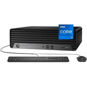 HP Elite SFF 600 G9 Desktop, Intel Core i7-14700K(20Cores, Up to 5.6GHz), 32GB DDR5 RAM, 1TB SSD, Compact & Quiet, High Performance, Wi-Fi, Type-C, Bluetooth,DisplayPorts, HDMI, Windows 11 Pro
