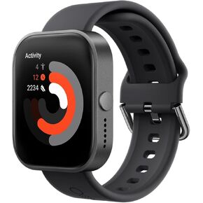 CMF Watch Pro 2025 ترقية الساعات الذكية ، تعقب اللياقة البدنية ، شاشة نوم SPO2 معدل ضربات القلب ، 1.96 "شاشة AMOLED ، مكالمات Bluetooth مع الحد من ضوضاء الذكاء الاصطناعي ، بطارية طويلة 13 يومًا ، مقاومة ماء IP68 (أسود)