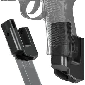 Pistol Wall Mount with Mag Holder, Glock Rack Displayand Organize, Handgun Hanger Storage Organization System for Gun Room