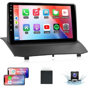 Naifay Android Car Stereo for Ford Fiesta 2009 2010 2011 2012 2013 2014 Carplay Android Auto ، 2+32g 9inch IPS Touch Screen for Ford Fiesta Car Radio Bluetooth/FM Audio/GPS/WiFi/SWC in Kuwait