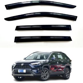4Pcs Window Visor Deflectors Rain Guards Compatible with Lexus RX350 RX450h 2010-2015