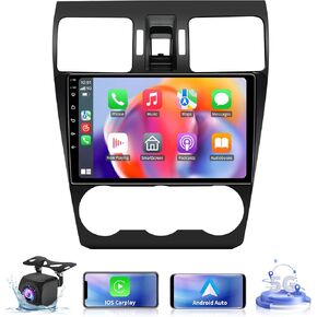 5GWIFI ترقية الراديو Stereo Stereo لـ Subaru Forester MK4 2013-2015/ Subaru Impreza 2012-2014/ Subaru XV Crosstrek 2012-2014 Wireless Carplay و Android Auto GPS-4GB+32GB in Kuwait