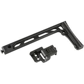 ZION ARMS-Atlas Custom Works SS-8 Style Fixed Stock with 1913 Picatinny Rail (Color: Black)