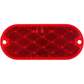 Grote 41042 Red Oval Reflector