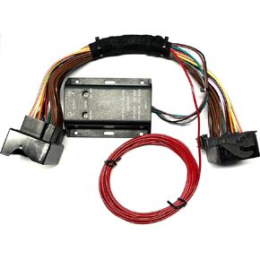 Add an Amp Amplifier Adapter Interface to Factory Car Stereo Radio System for Subwoofer Bass for Some BMW Mini Cooper VW Vehicles - See Compatible Vehicles Listed Below
