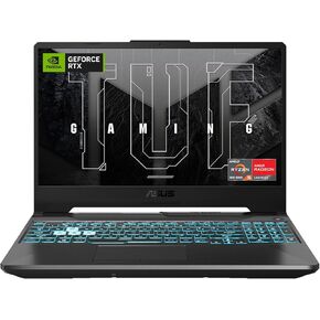 ASUS TUF 2024 A15 Gaming Laptop, 15.6" 144Hz FHD, 8-Core Ryzen 7 7435HS (Beats i7-13620H), NVIDIA RTX 3050 GPU, 64GB RAM, 2TB SSD + 256GB Portable SSD, RGB KB, RJ45, Keypad, Win 11