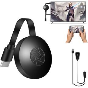 Wireless HDMI Display Dongle Adapter SEILETOO 1080P HD Streaming Video/Audio from Laptop, PC, Smartphone to HDTV/Projector Supports Android/iOS/Windows/MacOS