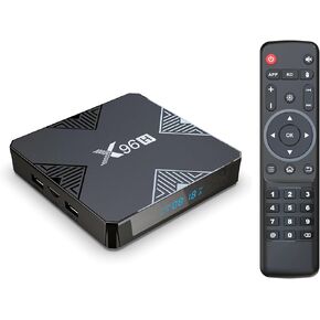 2024 New X96H 4G 64G Android 13.0 tv Box,Support 6K 4K 2.4G 5.8G Dual-WiFi 6 H618 Chipset HDR10 BT5.0 USB 2.0 3D Ethernet Android Box