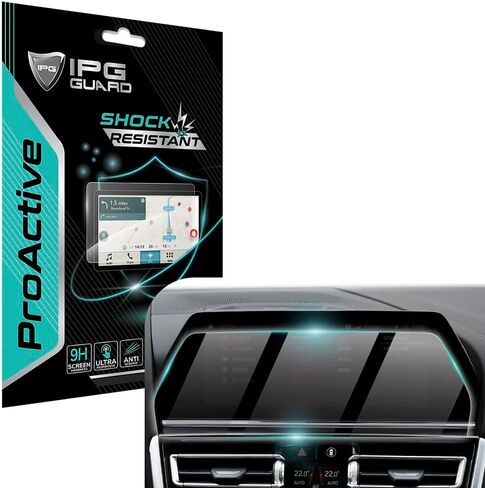 IPG Proactive Made for BMW 2018-2023 8 Series G14 G15 G16 840i M850i ​​M8 Alpina 10.25 "عرض 9H شاشة الصلابة واقي نانو السيراميك وضوح عالي الاستجابة ل BMW8Series in Kuwait