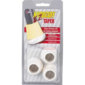 Markwort Knob Cuff Taper Grip-Pack of 3 (White)
