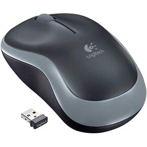 Wireless Mouse - Logitech M185 Wireless Mouse,Black Red