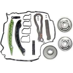 Timing Chain Kit & Camshaft Adjuster Replacement for Mercedes M271 W203 W204 E250 C250 SLK250 2710503347