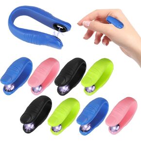 8 Pcs Acupressure Hand Pressure Point Migraine Clip, Palm Magnet Massage, Tension Relief Wearable – Supporting Acupressure Relaxation, Relief Clip Headache Pressure Point Tool for Relaxation