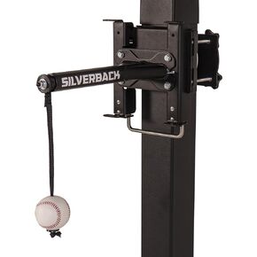 Silverback Portable Baseball Swing Trainer with Lock ‘n Rock Technology,Black