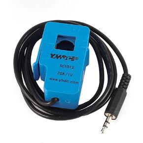 uxcell SCT-013-020 1M 3.5mm Output Cord Split-core Current Transformer 20A 1V