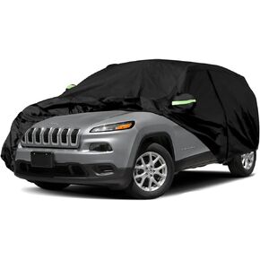 Waterproof Car Cover Replace for 2019-2024 Jeep Gladiator, 6 Layers All Weather Jeep Gladiator Car Covers with Zipper Door for Snow Rain Dust Hail Protection (Gladiator)