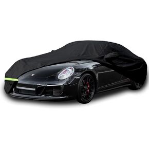 Waterproof Car Cover for 1997-2022 Porsche 718 Boxster/Cayman 986/987/981 Car Cover Custom Fit 100%Waterproof Windproof Strap & Single Door Zipper Bands for Snow Rain Dust Protection (718)