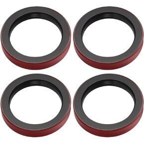 4PCS Trailer Hub Wheel Unitized Oil Seals Compatible with Dexter 9K-10K GD Axles （ID 2.875'' x OD 3.880''）Replace# 370150BGO，010-051-00