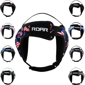ROAR-INT Wrestling Ear Guard MMA Grappling Cauliflower Protection Helmet BJJ Headgear