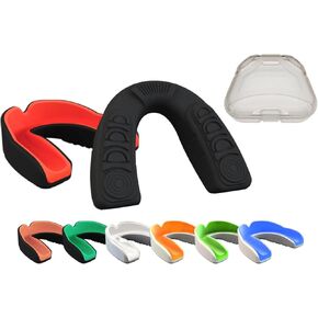 Boil and Bite Mouth Guard (Youth & Adult) DA Custom Fit Sport Mouthpiece for Football, Hockey, Rugby, Lacrosse,Boxing,MMA(Free Case Included!)