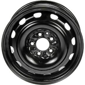 Dorman 939-107 16 x 6.5 In. Steel Wheel Compatible with Select Chrysler / Dodge Models, Black