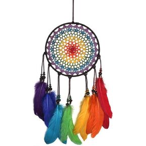 Dream Catchers for Kids, Colorful Rainbow Dream Catcher Decorations for kids Bedroom Dreamcatcher