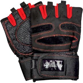 Weight Lifting Gloves for Men & Women - Full Palm Protection, Wrist Wrap Support, Ventilated Design