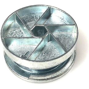 Bed Frame Cam Wheel Locks Compatible with IKEA Part 114670 (MALM, SONGESAND, BRIMNES) (Pack of 8)