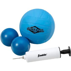 Franklin Sports Spyder Pong Ball Replacement Balls - Spyder Pong Balls - Includes (1) Spyderball Spike Volleyball, (2) Foam Balls + Mini Air Pump Included - Perfect Beach + Lawn Game