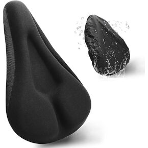 غطاء وسادة مقعد الدراجة ضيق للطرق والجبال ودراجات الأطفال مع غطاء مقاوم للماء وغطاء وسادة إضافي للدراجة in Kuwait