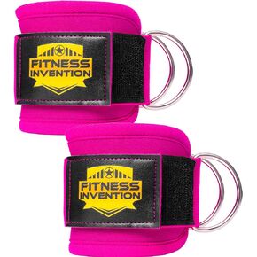 Ankle Straps for Cable Machines - Ergonomic Ankle Straps for Working Out - Glute Kickback Ankle Strap, Ankle Cuffs for Cable Machine, Gym Ankle Strap for Cable Machine, Cable Ankle Attachments for Gym