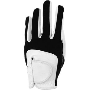 Golf Gloves Men Left Hand for Right Handed Golfer Synthetic Leather Lycra Fiber Adjustable Closure