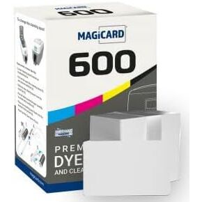 Magicard MB300YMCKO Color Ribbon, for Model 600 Printer - 300 Prints with 100 Quantity Card Imaging Brand CR80 30 Mil PVC Cards