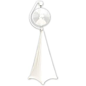 Decor MBSK Mirror Ball Stand + ADJ Products 16" Mirror Ball
