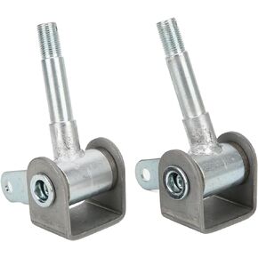 Go Kart Spindle Set, 4.5in x 5/8in 2PCS Right Left Steel Alloy Spindle Bracket Set for Go Kart Accessories