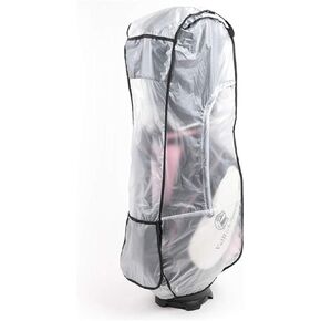 Golf Bag Rain Cover,PVC Clear Rain Cover for Golf Bag,Golf Bag Rain Protection Cover for Golf Push Carts,Waterproof Hood for Golf Bag,Heavy Duty Club Bags Raincoat for Golfer